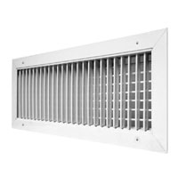 Double Deflection Grilles and Registers